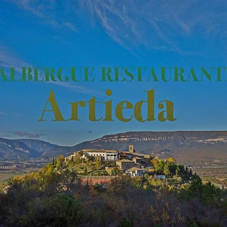 Albergue Restaurante De Artieda Ngoại thất bức ảnh