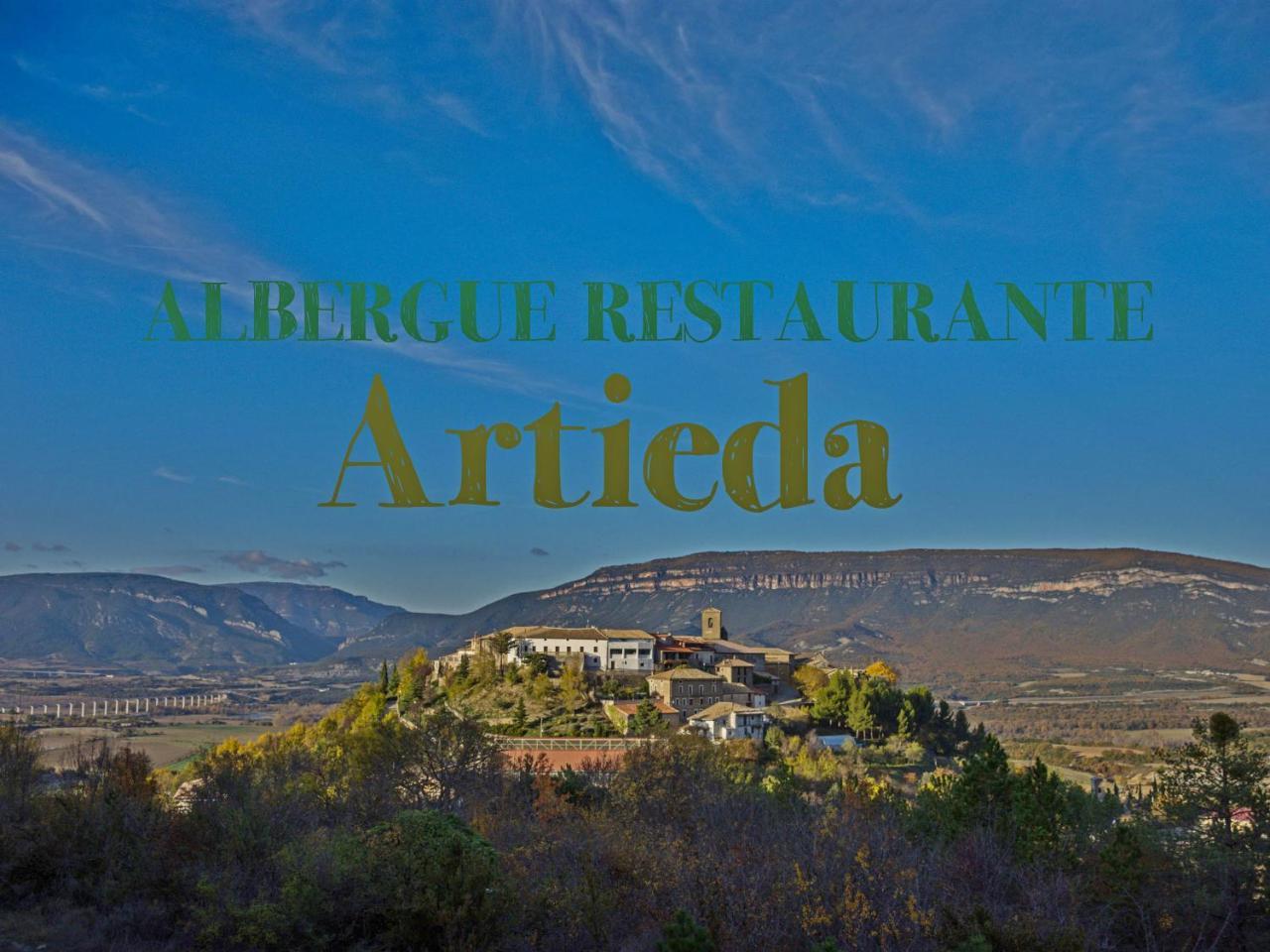 Albergue Restaurante De Artieda Ngoại thất bức ảnh